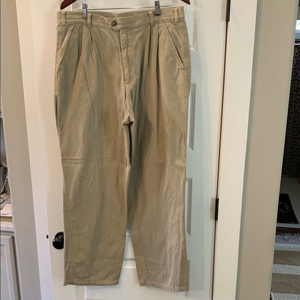 Patagonia Tan Chinos Cotton Blend. Vintage